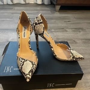 Snake skin heels